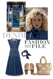 denim dress