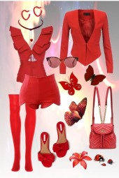 Full Red Summer Set