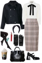 Blair Waldorf's school outfit