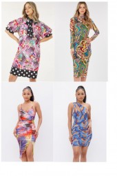 Printed Mini Dresses