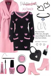 Pink And Black Valentine