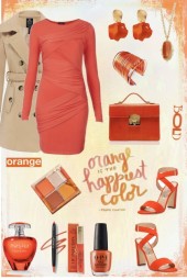 Orange Dress 1