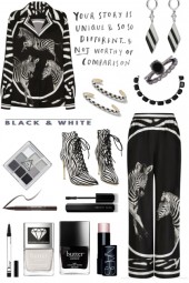 Black and White Zebra