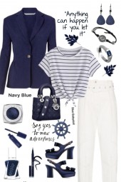 Navy And White