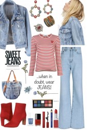 #359 Denim And Red