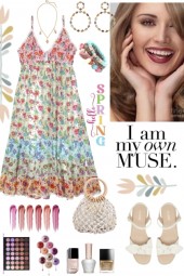 #445 2023 Colorful Dress