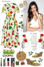 #518 Poppy Print Dress 2023