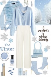 #838 2023 Winter White and Blue