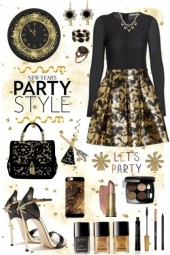 #920 2023 Black And Gold New Years