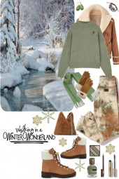 #936 2024 Winter Green and Brown