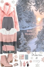 #979 2024 Winter Pink and Grey