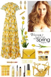#998 2024  Hurry  Spring! Yellow!