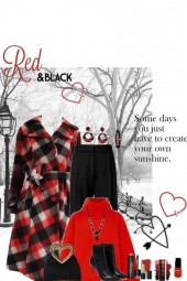 #1002 2024  Red And Black