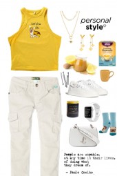 Yellow dog lover summer