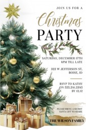 Join Us For A Christmas Party
