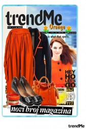 Trend orange by Girlzinha Mml