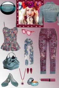 FLOWERS AND DENIM FOR SPRING