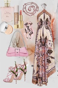 Shawl dress