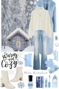 #883 2023 Winter Blue Warm And COzy