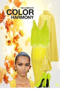 Color Harmony--Lime Green and Yellow