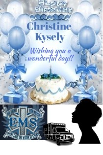 Happy Birthday Christine Kysely!