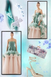 Greenish blue outfit
