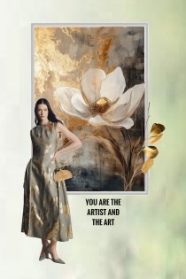 The artist and the art