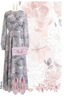 nr 10336 - Floral dress