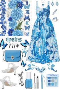#1057 2024 Blue Flower Spring