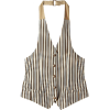 ドゥーズィエム クラス【再入荷】ＣＡＮＥＰＡ ストライプグログランベスト - Vests - ¥12,075  ~ $107.29