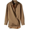 ドゥーズィエム クラス【再入荷】ＦＩＮＸ サテン カシュクールシャツ - Long sleeves shirts - ¥9,975  ~ £67.36