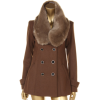 ティペット付きメタルトリミングボタンウールコート - Jacket - coats - ¥8,925  ~ $79.30