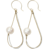 ガリャルダガランテチェーンループパールピアス - Earrings - ¥5,040  ~ $44.78