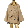 ワイドスリーブウエストリボンポンチョ風コート - Jacket - coats - ¥9,975  ~ £67.36