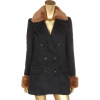 フェイクファー付ユルシルエットコート - Jacket - coats - ¥6,930  ~ £46.80