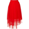 асимметричная юбка из тюля - スカート - 