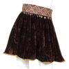 クラッシュベロアコインスカート - Skirts - 