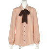 装飾衿　ピンタック／BL - 长袖衫/女式衬衫 - ¥4,095  ~ ¥243.79