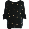 Đemper Black Pullovers - Swetry - 