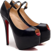  Black Christian Louboutin Lad - Klasične cipele - 