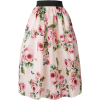  Dolce & Gabbana rose print full skirt - Skirts - $1,891.00 