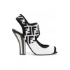  Fendi Logo-jacquard stretch-mesh sandal - 凉鞋 - 