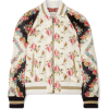 Gucci Appliquéd floral-print duchesse s - Пиджаки - 