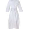 JIL SANDER White - sukienki - 