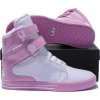  Kids White And Pink Supra Hig - Sneakers - 