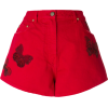  Valentino beaded butterfly denim shorts - Shorts - $1,980.00 