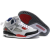  White/Black/Red-Retro Jordan  - Классическая обувь - 
