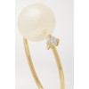 14 Karat gold, pearl and diamond - Prstenje - $540.00  ~ 3.430,39kn