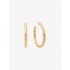 14k Gold-Plated Hoop Earrings - Kolczyki - $100.00  ~ 85.89€