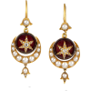 1860s earrings - Brincos - 